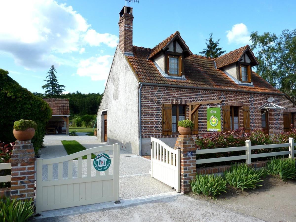 Gite De Sologne "Les Galoches" Dhuizon Exteriör bild