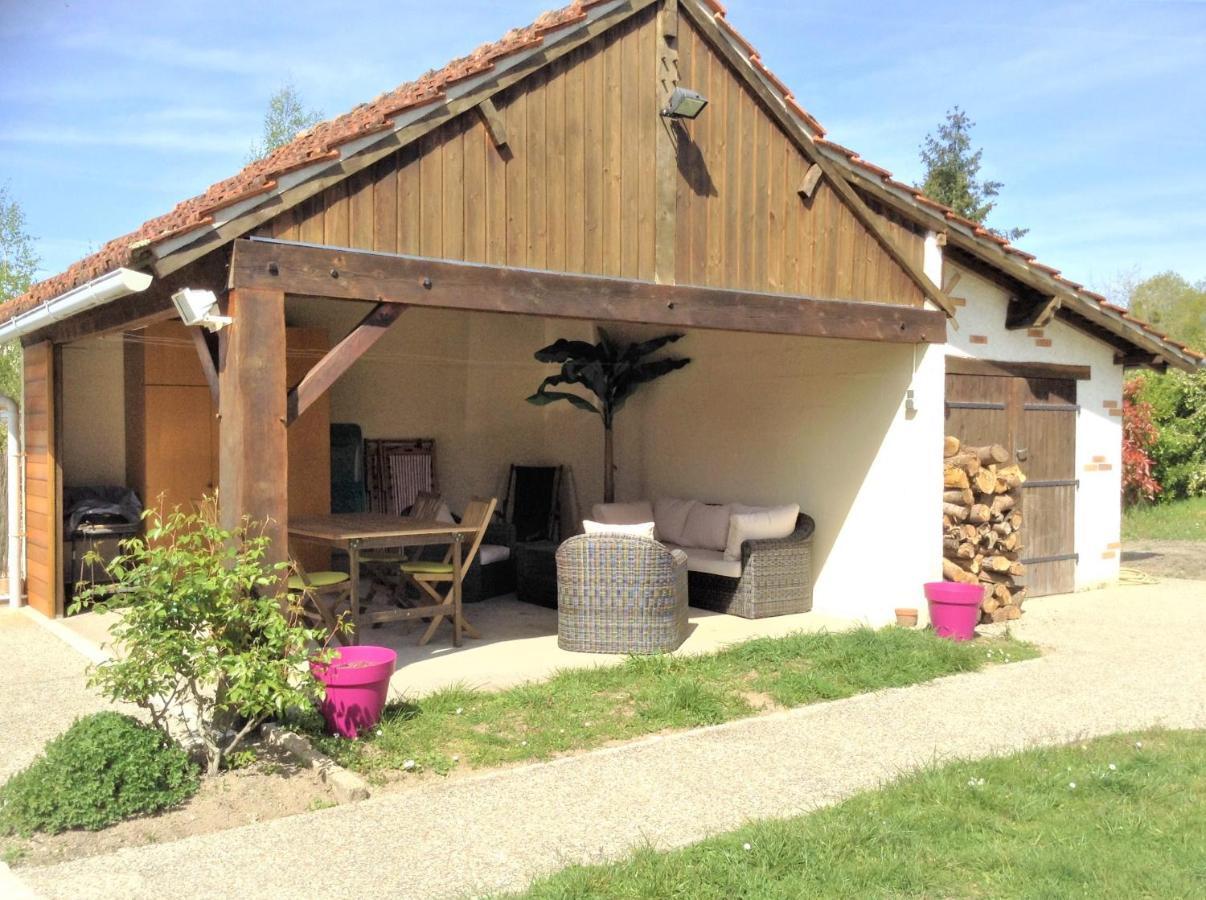 Gite De Sologne "Les Galoches" Dhuizon Exteriör bild