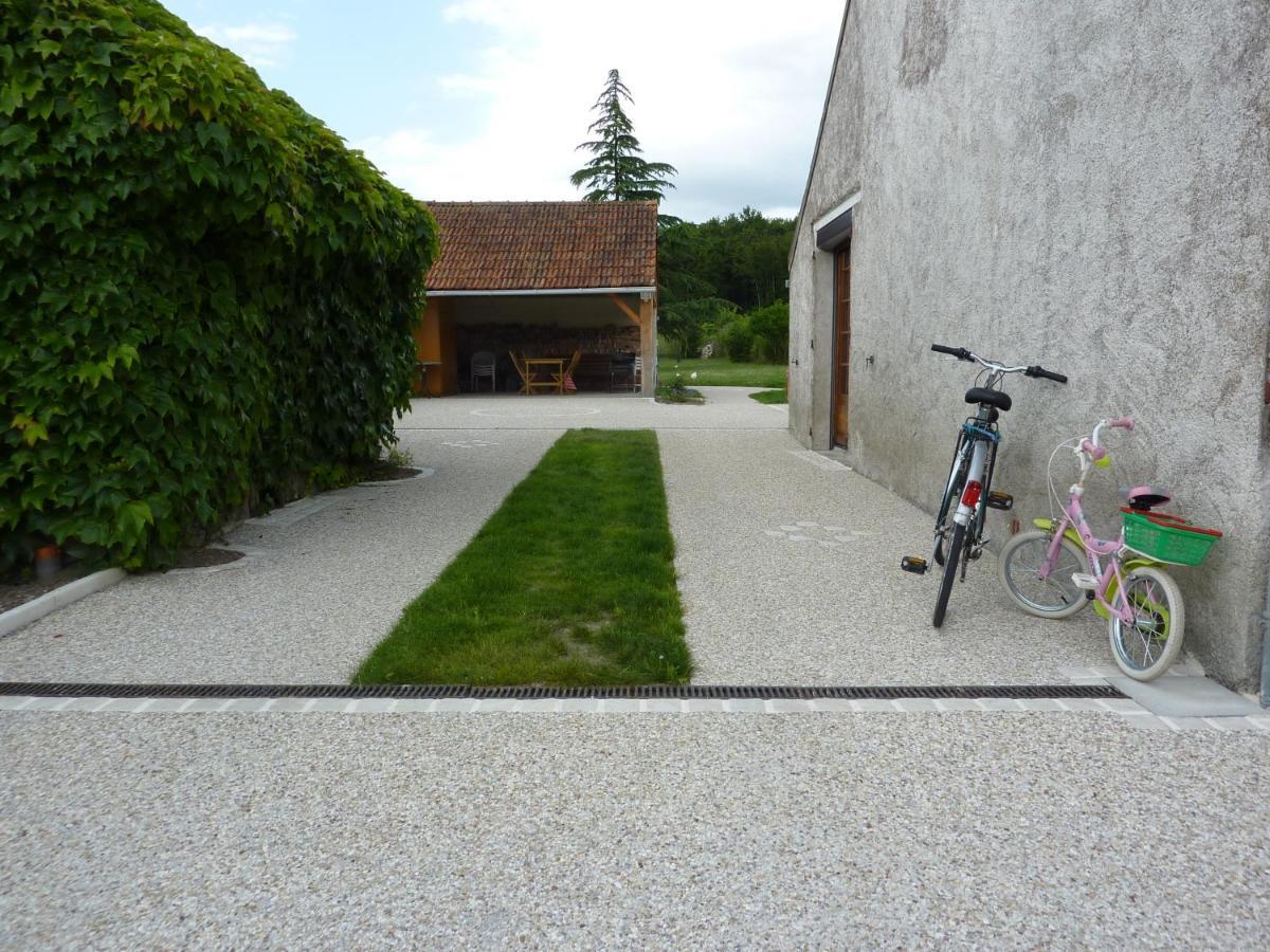 Gite De Sologne "Les Galoches" Dhuizon Exteriör bild