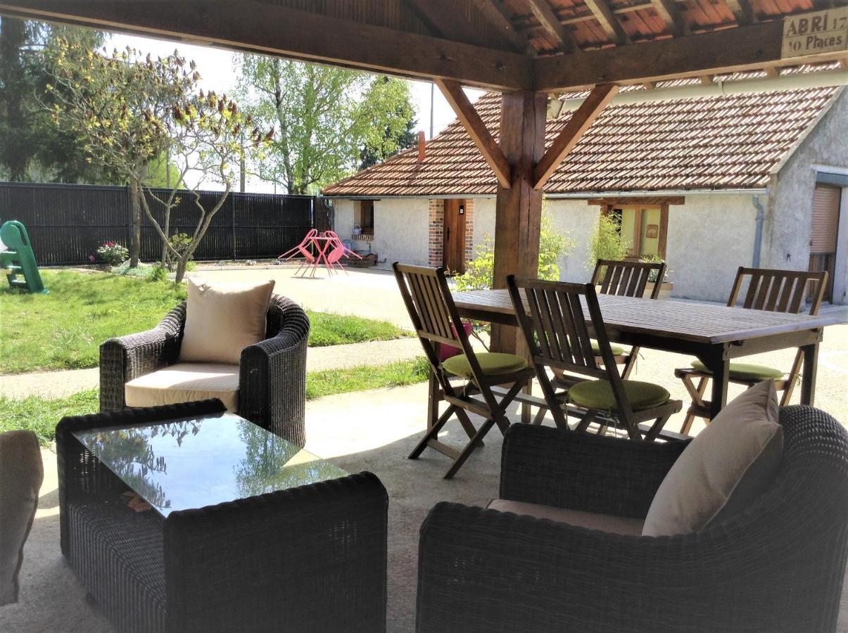 Gite De Sologne "Les Galoches" Dhuizon Exteriör bild
